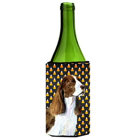 Carolines Treasures Springer Spaniel Halloween Portrait Wine Bottle Hugger - 24 oz. SS4306LITERK